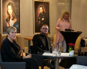Kateřina Neumannová, česká olympionička a Jan Smigmátor, český swingový zpěvák (116)